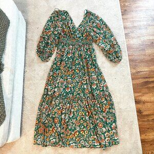 NEW VICI Maxi Long Sleeve Floral Dress